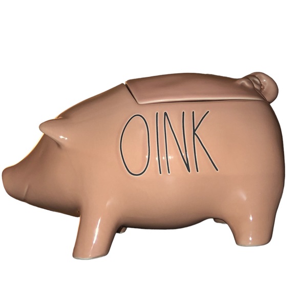 ©️ Rae Dunn OINK pig canister New - Picture 5 of 13